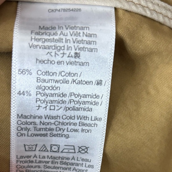 Madewell double breasted cropped trench coat - Picture 8 of 9